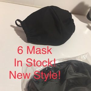 6 Fashion Mask Triple Layer